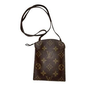 Louis Vuitton Rare Vintage Monogram Pochette Secret Passport Holder